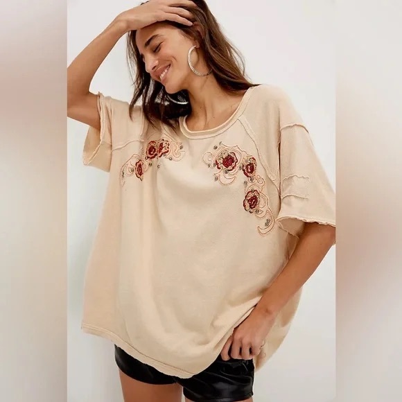 Free People Tops - NWT Free People We The Free Harper Tee - Size L